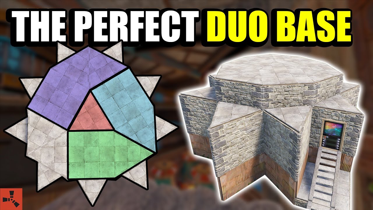 The Best Solo Duo Base In Rust Base Design 2024 Base Design Rust