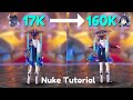 C0 wanderer 17K To 160K Nuke Tutorial [Genshin Impact]