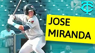 Jose Miranda's 30 Home Runs | Minnesota Twins Prospect Highlights