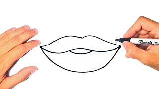 How to draw a Mouth Step by Step | Mouth Drawing Lesson