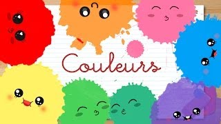 COLORES en FRANCÉS para niños - Vídeos educativos para niños