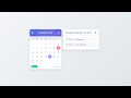 🚀 How to Build a Modern Event Calendar with HTML, CSS & JavaScript