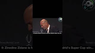 Zidane's Unstoppable Celebration: Epic Madrid Super Cup Win!