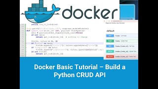 🚀 Docker Basic Tutorial - Build a Python CRUD API