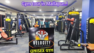 Velocity Fitness Gym tour at Mallapur Hyderabad | GymFlex chronicles