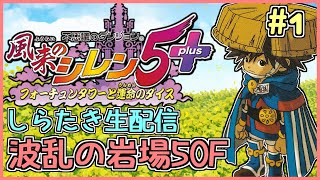 【しらたき】風来のシレン5plus 波乱の岩場 50F 泥棒縛り 1日目【生配信アーカイブ】