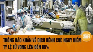 Vấn đề hôm nay: Thông báo khẩn về dịch bệnh cực nguy hiểm, tỷ lệ tử vong lên đến 88%