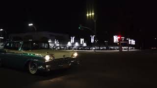 10-13-20 Cruising Van Nuys Blvd 1959 Ford Galaxie Fairlane 500