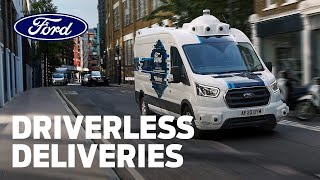 Ford and Hermes Explore the Future of Driverless Deliveries