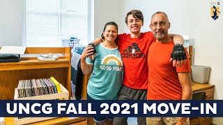 #Back2UNCG | Fall 2021 Move in at UNC Greensboro