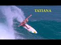 Tatiana Weston-Webb Surfing at Rocky Point on the North Shore in Hawaii