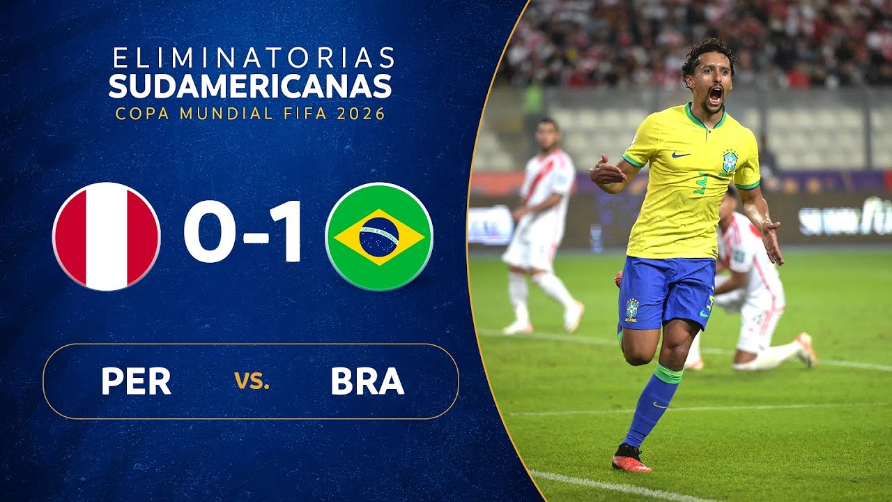 Peru Vs Brazil (12 Sep 2023) 🔥 Video Highlights - FootyRoom