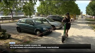 Változnak a KRESZ-szabályok az elektromos közlekedési eszközökre vonatkozóan