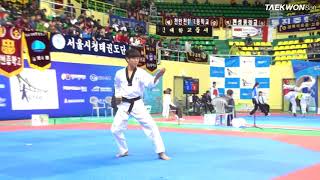 2012 gyeongju korea open Individual Poomsae Male  17 Huang Yan IIn