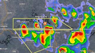 An MCV Sparks Some Storms