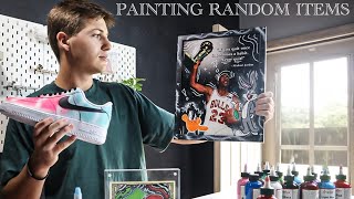 Painting on random objects!