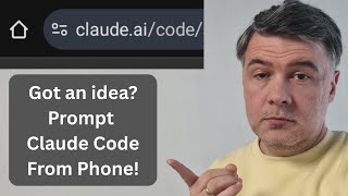How I Use Claude Code Web on My Phone (For Small Changes)