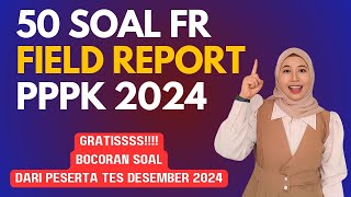 GRATISSS 50 BOCORAN SOAL PPPK 2024 SEMUA FORMASI BERDASARKAN FR PESERTA TES #bocoransoal #pppk #fyp