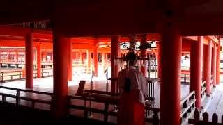 世界文化遺産　厳島神社Vol３　広島県廿日市市　全国出張の旅