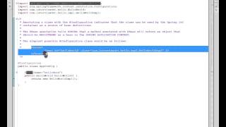 SPRING 3 HELLO WORLD APPLICATION JAVACONFIG