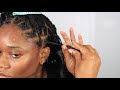 diy boho island twist step by step tutorial easy crochet method protective style chev b.