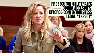 Prosecutor's Blistering Cross-Examination of Lawyer Turned "Divorce Contentiousness Expert"