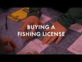 Buying a Fishing License