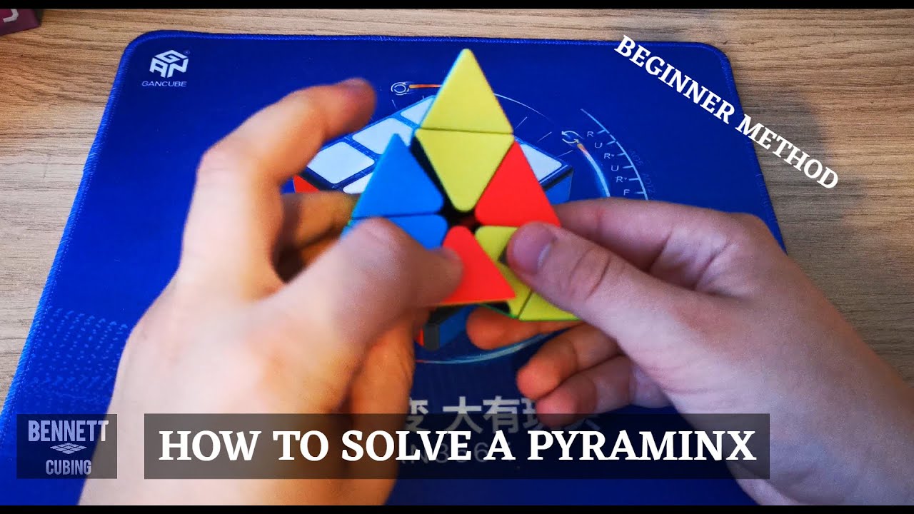 How To Solve A Pyraminx Beginner Method Youtube