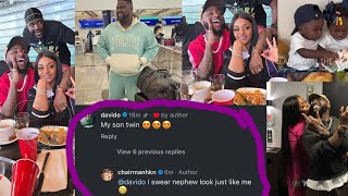 AWW FINALLY DAVIDO AND CHIOMA FLAUNTS THEIR TWINS BABIES FOR 1ST IN LAS VEGAS