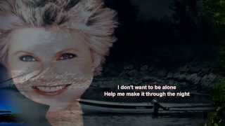 Anne Murray + Help Me Make It Through The Night +Lyrics/HD