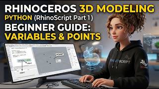 3D Modeling in Rhinoceros with Python (Rhinoscript Part 1) | Beginner Guide to Variables & Points