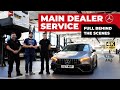 What happens at main dealer Mercedes AMG service? CLA45s Full service