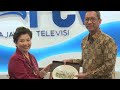 PJ GUBERNUR DKI BERKUNJUNG KE RTV - LENSA INDONESIA UPDATE RTV