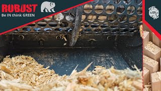 INDUSTRIAL SHREDDER FOR WOOD_PAPER_PLASTIC_ WASTE SD 60 _by ROBUST