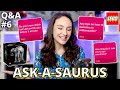 How To Become a LEGO Ambassador, Making Money on YouTube, and LEGO Deals? Ask-A-Saurus Q&A #6