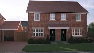 Miller Homes - Chalgrove Meadow, Chalgrove, South Oxfordshire - CGI Development Tour