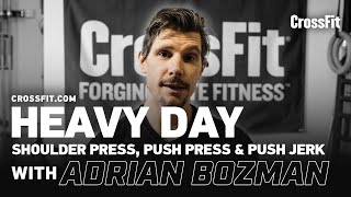 Workout Tips with Adrian Bozman: Heavy Day - The Presses