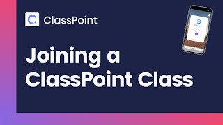 How Participants Join a ClassPoint Class [ ClassPoint Tutorial ]