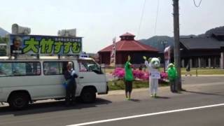 大竹候補、大鰐町駅前の大鰐道の駅『鰐come』街頭演説動画