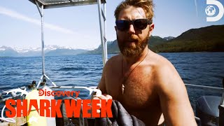 Forrest Galante's Unbelievable Encounter with a Sleeper Shark | Shark Week | Discovery