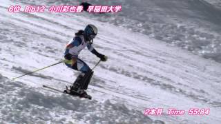 第９４回全日本スキー選手権大会　女子ＳＬ入賞者