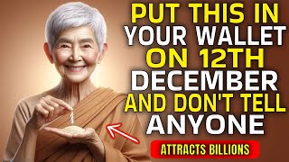 If You put This In Your Wallet On 12TH DECEMBER Your Financial Problems Will End |Buddhist Teachings