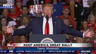 FULL RALLY: President Trump rallies in Tupelo, Mississippi