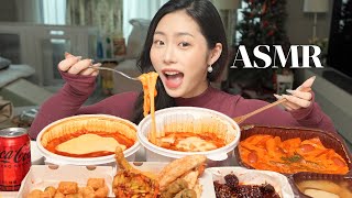 ASMR mukbang TTEOKBOKKI spicy🌶️