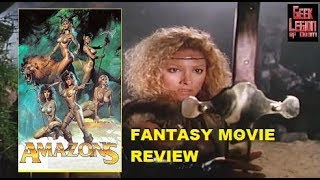 AMAZONS ( 1986 Mindi Miller ) Sword \u0026 Sorcery Fantasy Movie Review