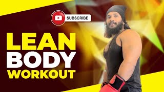 LEAN BODY WORKOUT || DON'T MISS THIS VIDEO GUYS || Full Details in this video