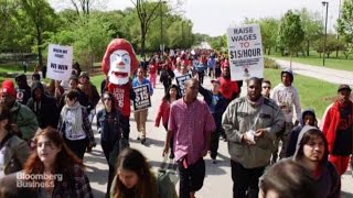 Inside The Minimum Wage Protests Against Mcdonald S
