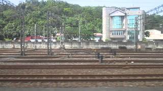 20130927@1208次[新竹発基隆行](EMU500型電聯車)區間車列車~窗景/走行音~山佳→樹林