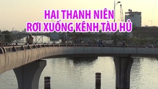 TAI NẠN HY HỮU | BAY NHƯ PHIM từ cầu xuống kênh Tàu Hủ, một người chết thảm