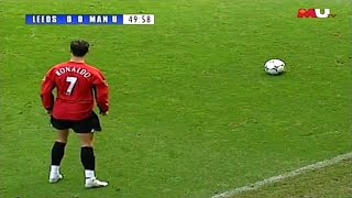 Cristiano Ronaldo 2003-2004 His First Season in Manchester United